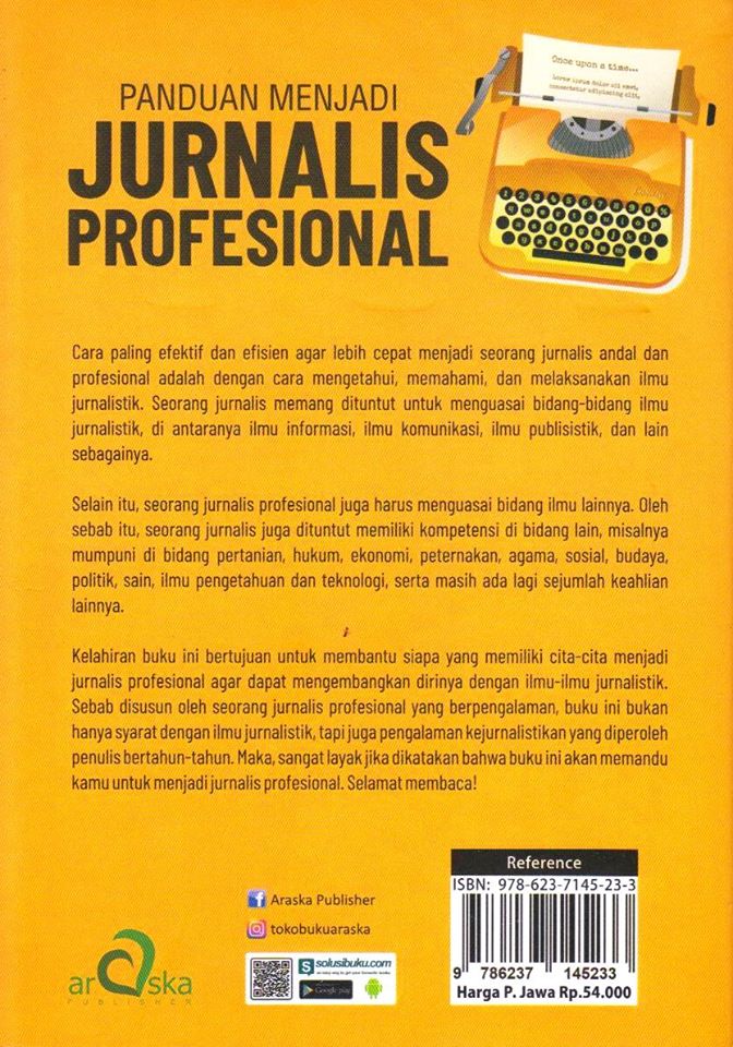 Panduan Menjadi Jurnalis Profesional • Istana Agency